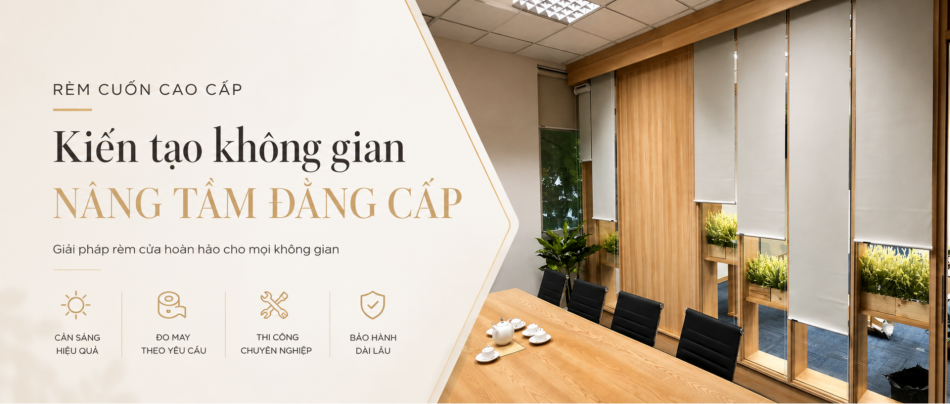 Rèm cuốn cao cấp